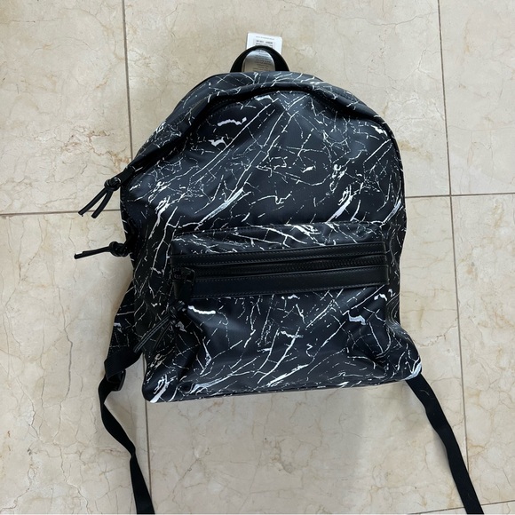 Sol & Selene NWT $100 Black/White Lulu Like Backpack - Picture 1 of 5